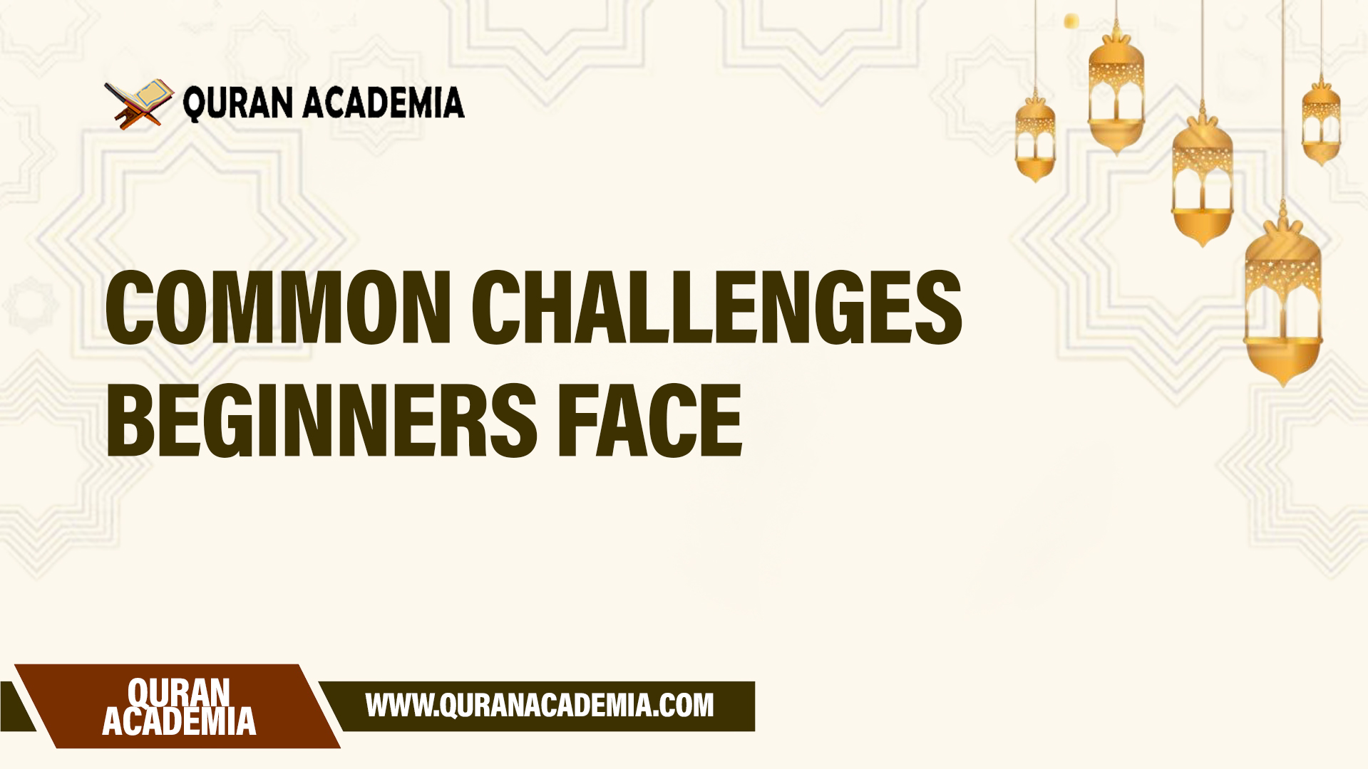 commom challenges beginners face