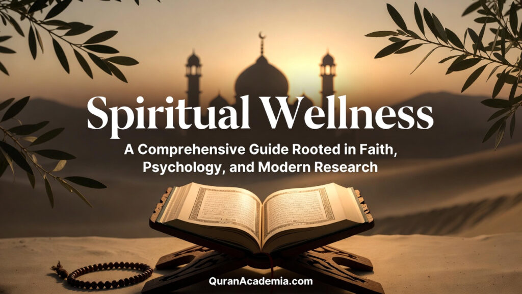 Spiritual Wellness: A Comprehensive Guide Rooted in Faith, Psychology, and Modern Research Spiritual Wellness: A Comprehensive Guide Rooted in Faith, Psychology, and Modern Research