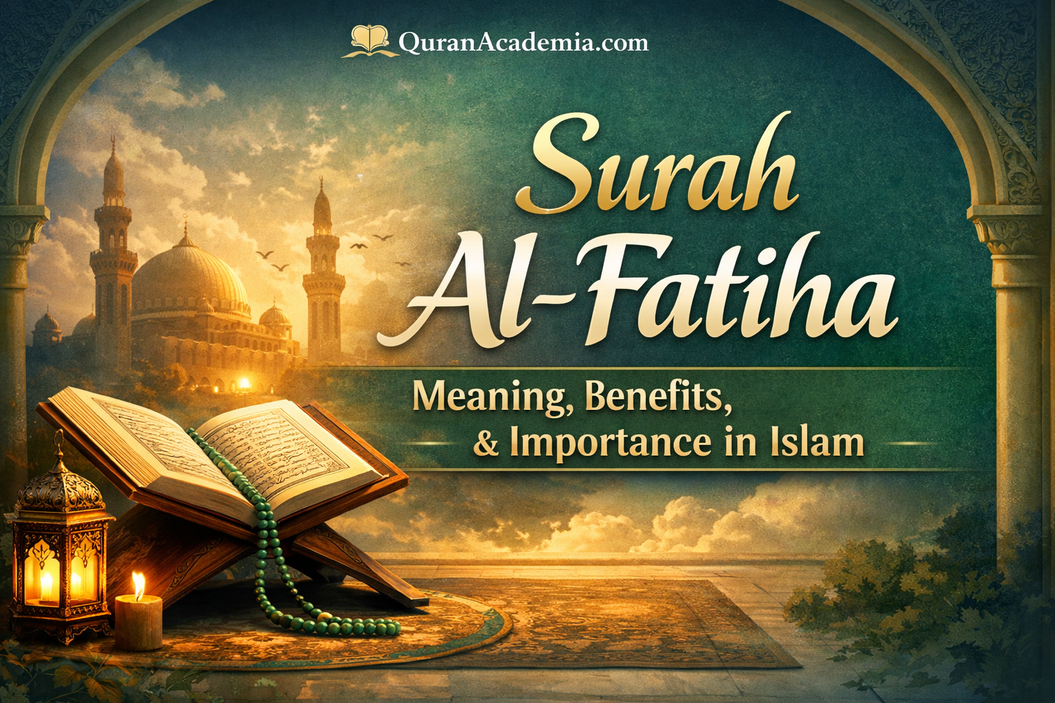 Surah Al-Fatiha: The Complete Guide to Its Meaning, Benefits, and ...