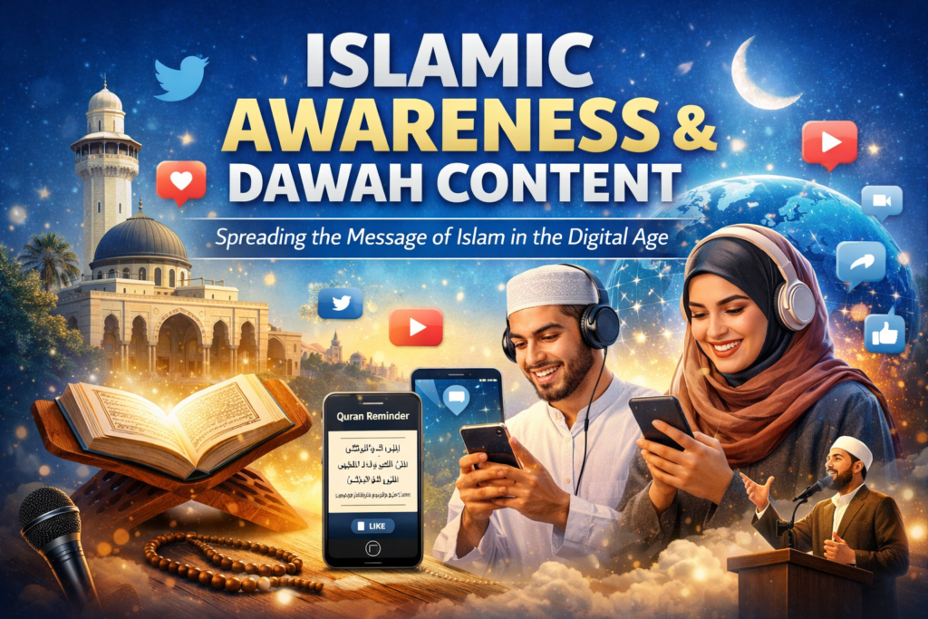 Islamic Awareness & Dawah Content: Spreading the Message of Islam in the Digital Age Islamic Awareness & Dawah Content: Spreading the Message of Islam in the Digital Age