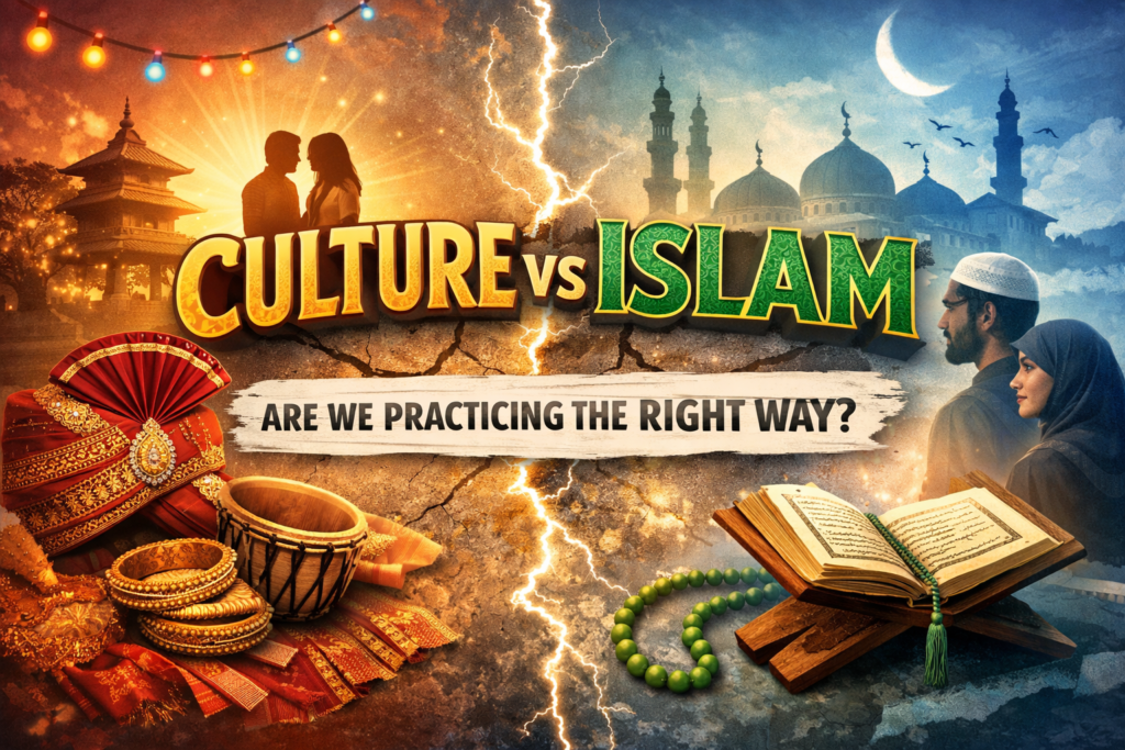 Culture vs Islam: Are We Practicing the Right Way?