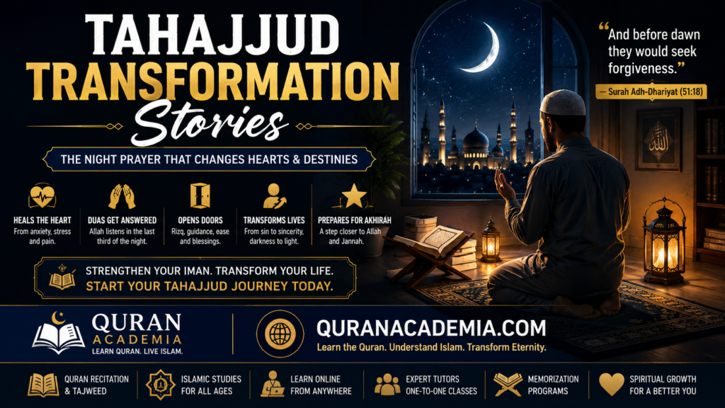 Tahajjud Transformation Stories