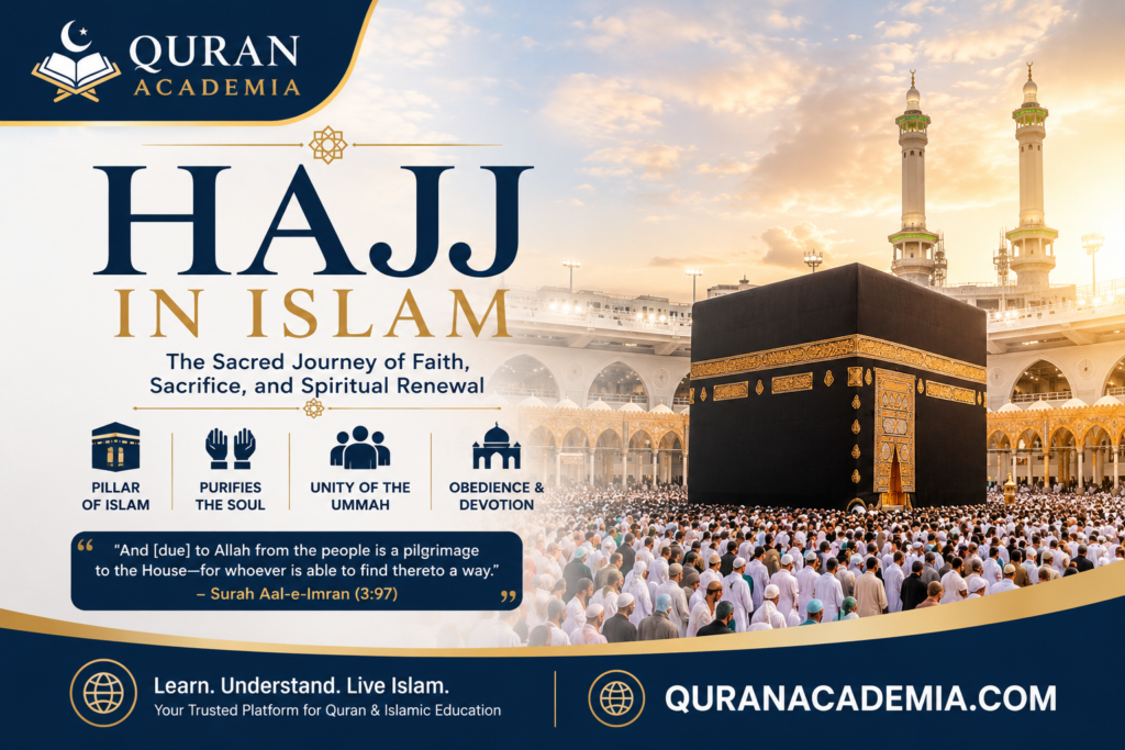Hajj in Islam: The Sacred Journey of Faith, Sacrifice, and Spiritual Renewal