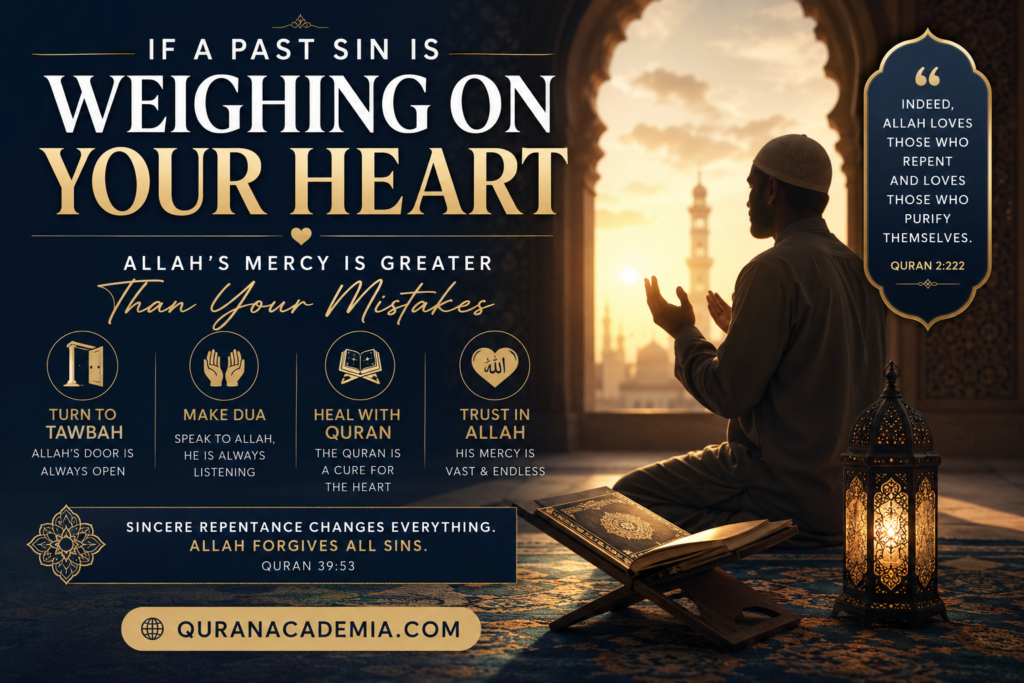 If a Past Sin Is Weighing on Your Heart | Islamic Guidance on Forgiveness & Tawbah If a Past Sin Is Weighing on Your Heart | Islamic Guidance on Forgiveness & Tawbah
