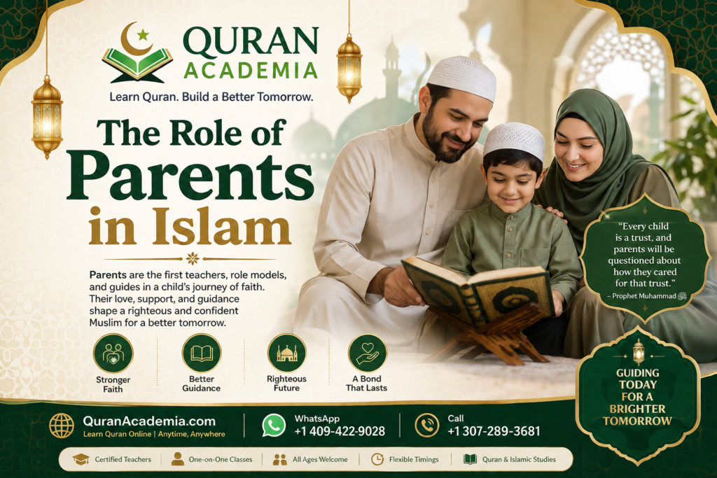 The Role of Parents in Quran Education: Raising a Generation Connected to the Quran